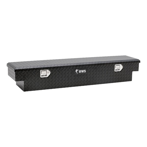 MATTE BLACK ALUMINUM UTV TOOL BOX - POLARIS